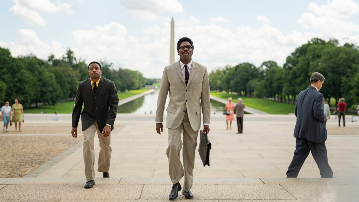  Colman Domingo as Bayard Rustin in Rustin. 