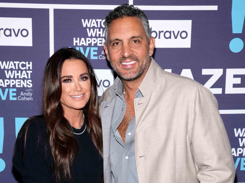 Charles Sykes/Bravo/NBCU Photo Bank Kyle Richards and Mauricio Umansky