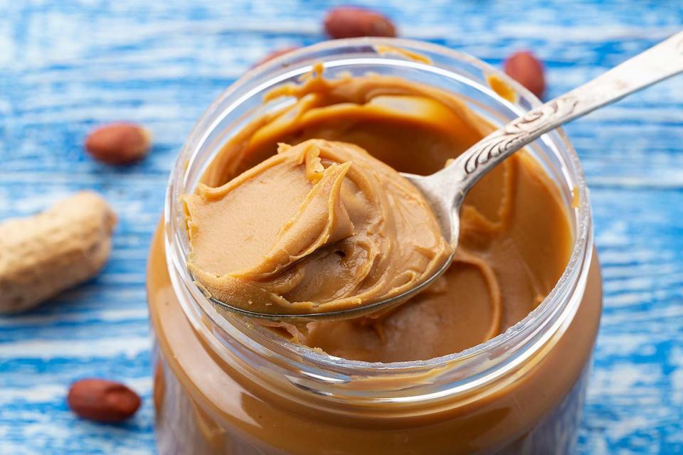 <p>Getty</p> Stock image of peanut butter.