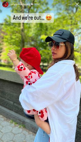 Priyanka Chopra/Instagram Priyanka Chopra Jonas and daughter Malti