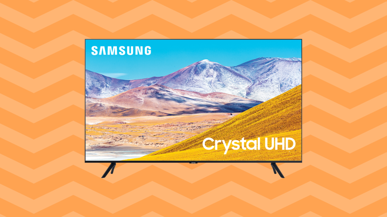 Save $42 on this Samsung 43-inch Class 4K Crystal Ultra HD LED Smart TV. (Photo: Walmart)