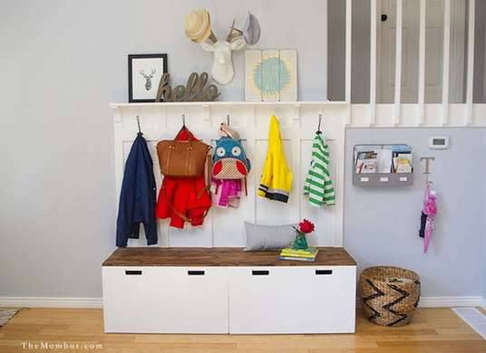 6. No-Mess Mudroom