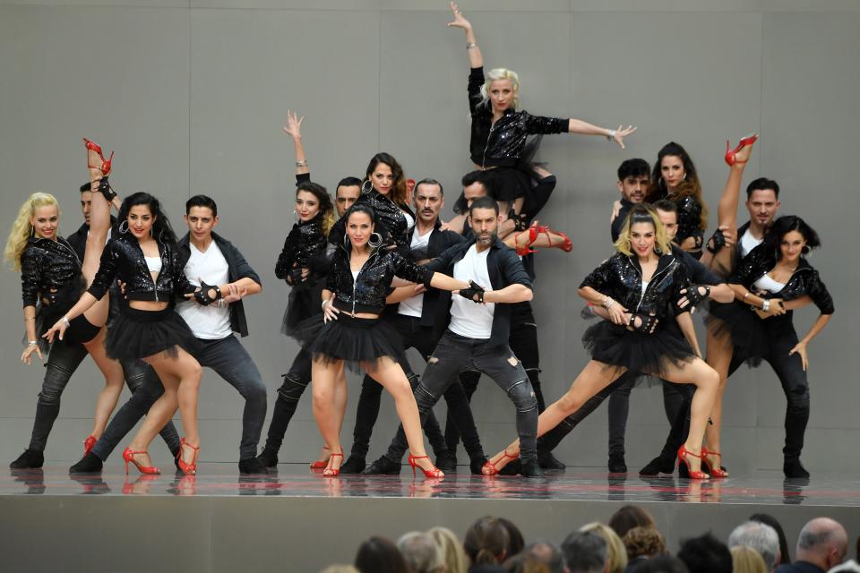 Dancers on the stage