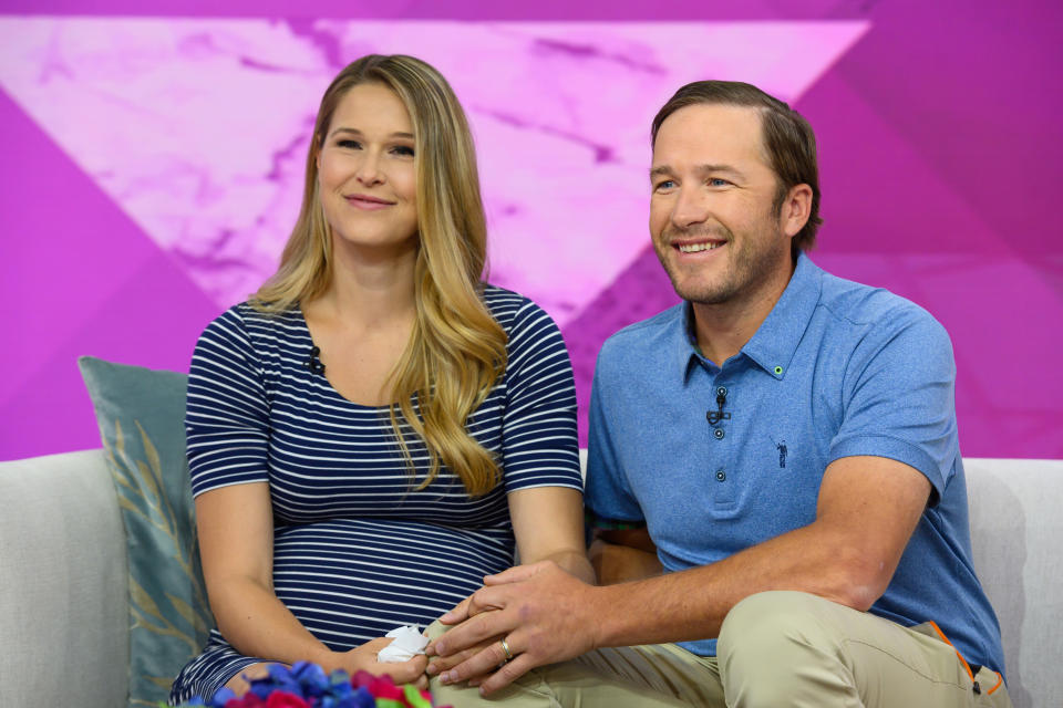 Morgan Miller, with husband Bode Miller, celebrated what would have been the 3rd birthday of their late daughter, who tragically died from drowning in a neighbor's pool. (Photo: Getty Images)