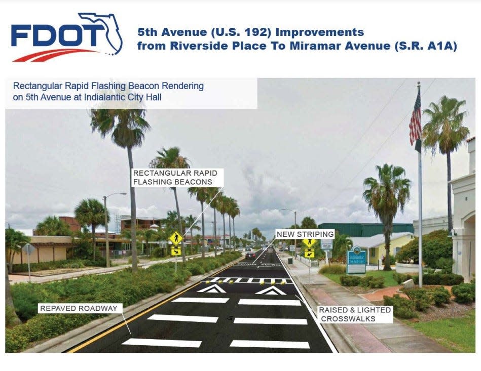 Now abandoned Florida Department of Transportation plans to install five speed bumps on U.S. 192/Fifth Avenue in Indialantic.