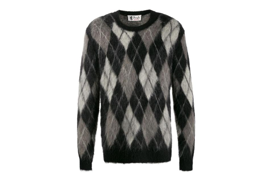 Pringle of Scotland reissued argyle knit jumper