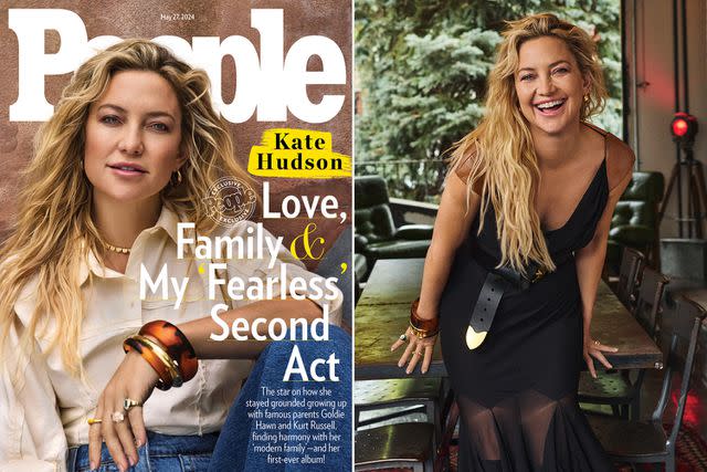 <p>Michael Schwartz</p> Kate Hudson on the May 27, 2024 cover of PEOPLE; Kate Hudson for PEOPLE