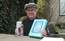 Ross Miller, who has Alzheimer’s, went to The Source in Toronto to buy a TV. Instead a salesperson sold him a Bell Fibe TV package, a landline, a tablet and two-year contracts for high-speed internet and a cell phone. (Keith Burgess/CBC - image credit)