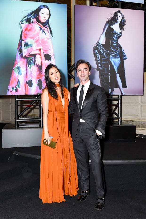 Laura Kim and Fernando Garcia. Photo: Joe Schildhorn/BFA.com/Courtesy of Harper's Bazaar