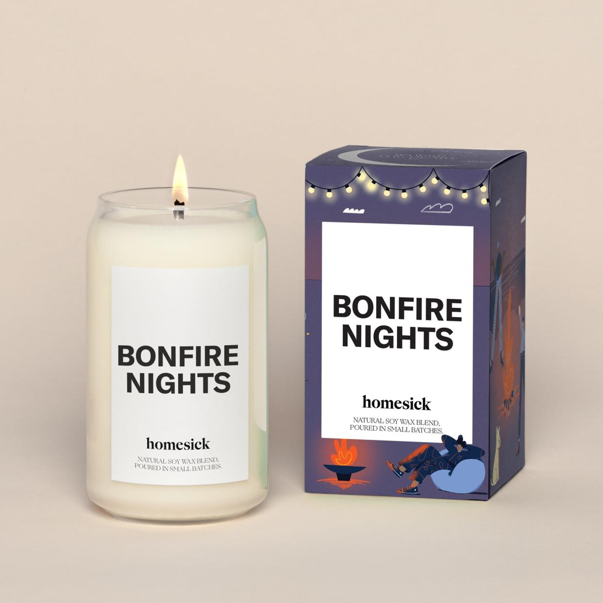 <p><a href="https://go.redirectingat.com?id=74968X1596630&url=https%3A%2F%2Fhomesick.com%2Fproducts%2Fbonfire-nights-candle%3Fvariant%3D39780648779838&sref=https%3A%2F%2Fwww.thepioneerwoman.com%2Fhome-lifestyle%2Fentertaining%2Fg32392289%2Ffall-candles%2F" data-i13n="elm:affiliate_link;elmt:premonetized" rel="sponsored" target="_blank" data-ylk="slk:Shop Now;elm:affiliate_link;elmt:premonetized;itc:0;sec:content-canvas" class="link rapid-noclick-resp rapid-with-clickid etailiffa-link">Shop Now</a></p> <p>Bonfire Nights Candle</p> <p>homesick.com</p> <p>$29.95</p>