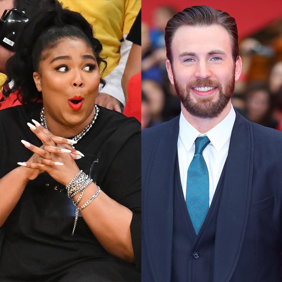 Lizzo, Chris Evans