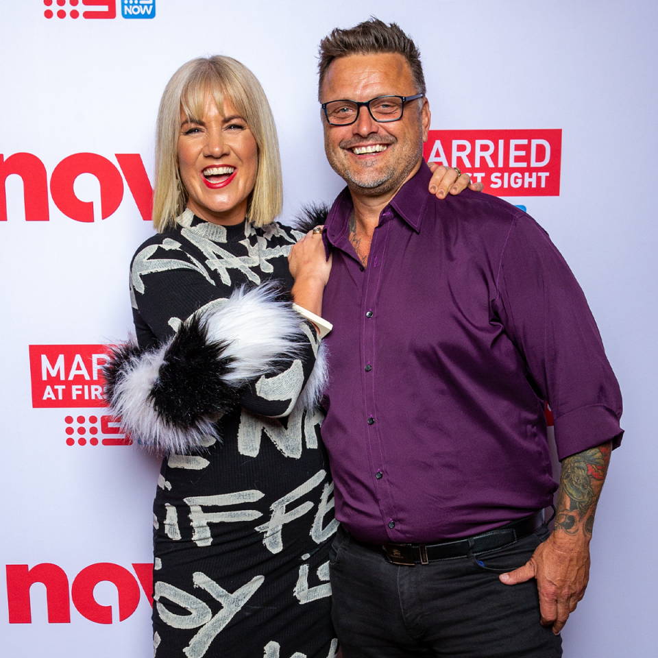 MAFS’ Lucinda Light and Timothy Smith at Nova's dinner party.