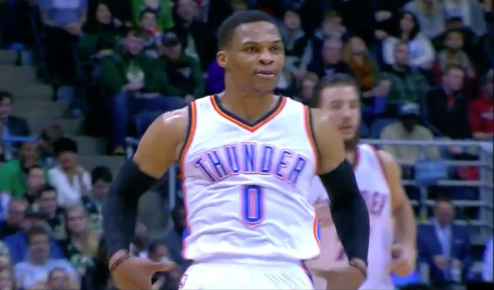 Russell Westbrook drops a 