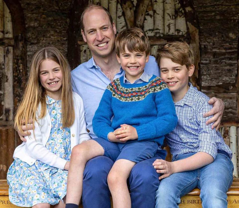 <p>The Prince and Princess of Wales/Instagram</p> Prince William Shares Second Father