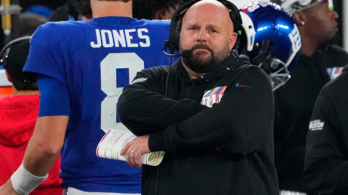 Brian Daboll discusses his sideline interaction with Daniel Jones