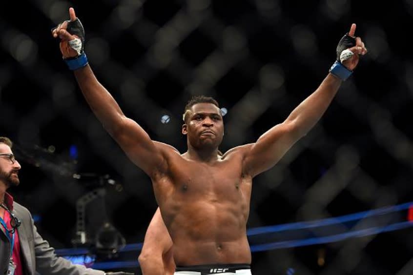 Francis Ngannou has taken the UFC heavyweight division by storm thus far. (Getty)