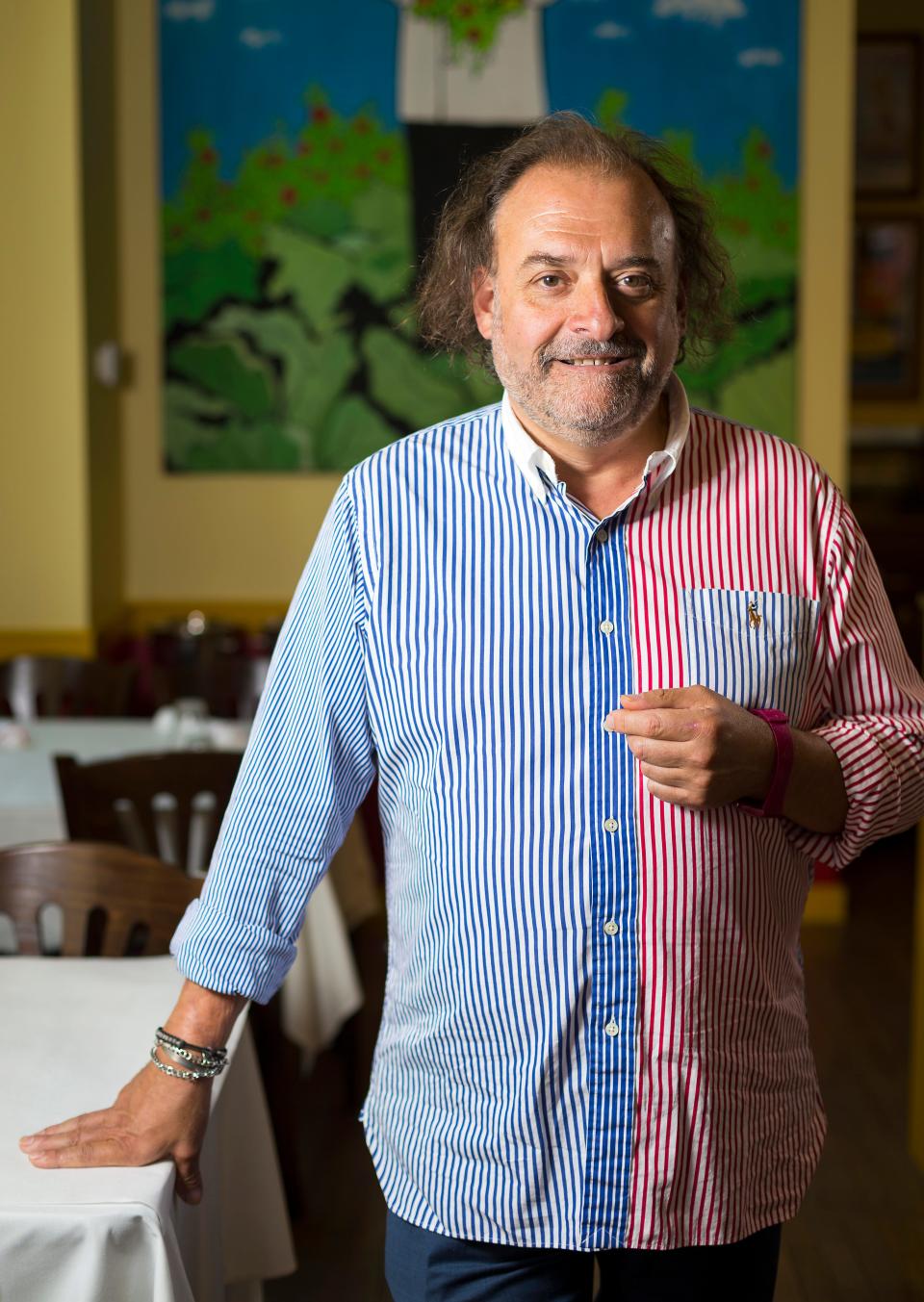 Chef Jean-Robert de Cavel poses at French Crust in Over-the-Rhine in 2017.