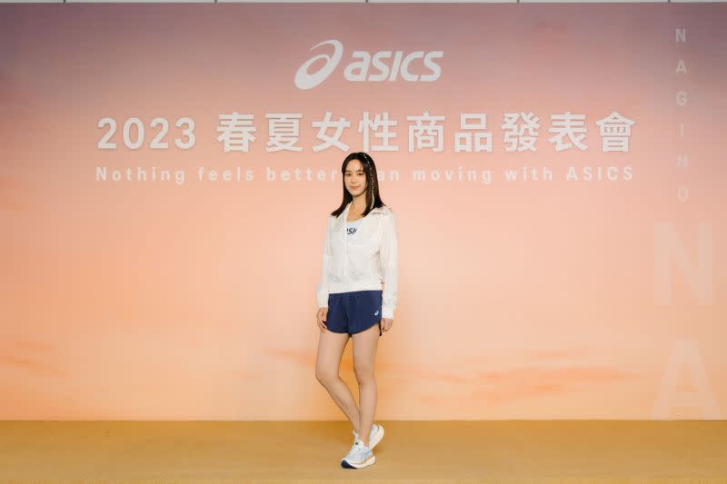 ▲温貞菱定義孫沁岳是朋友。（圖／ASICS）