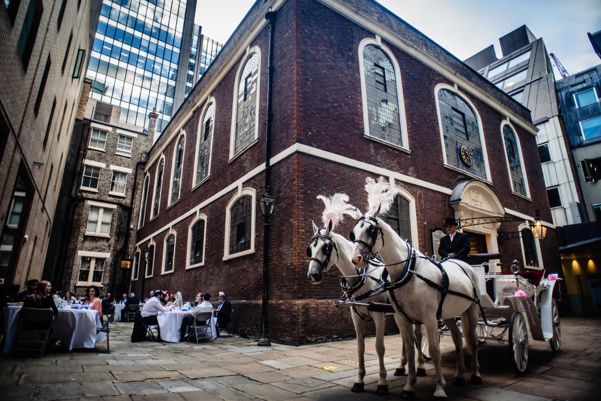 Bevis Marks synagogue has been fighting plans for skyscrapers around its site for years (Bevis Marks)