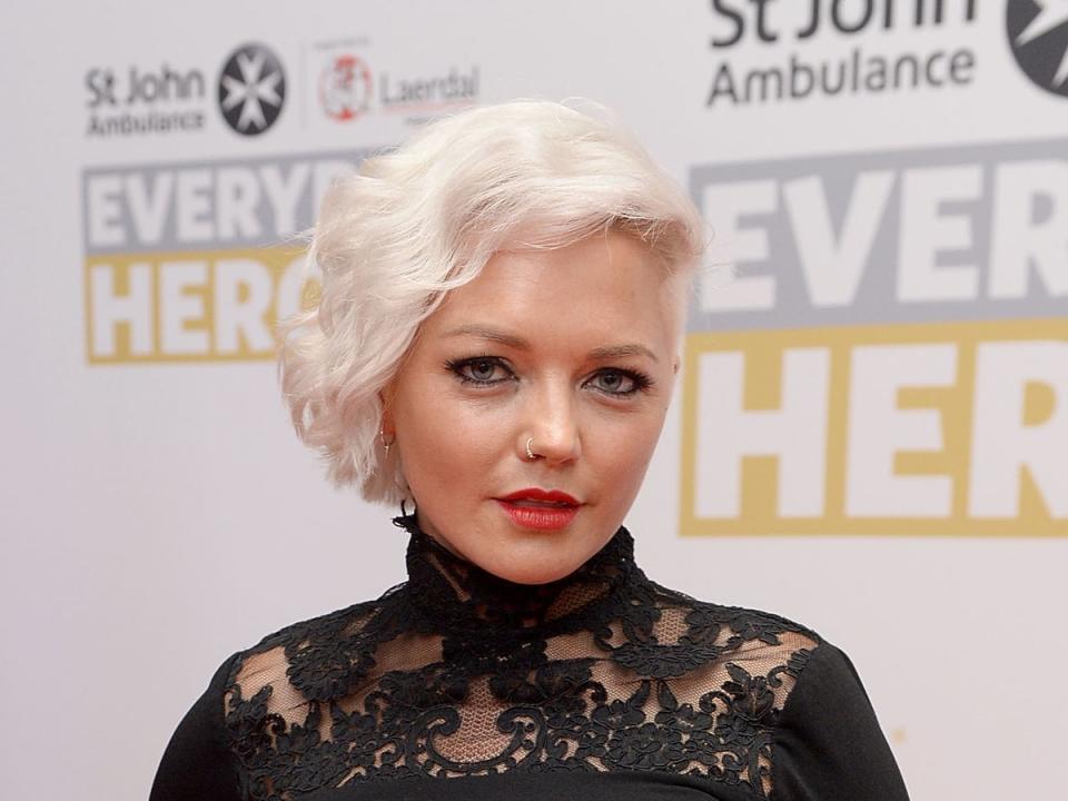 Hannah Spearritt has been affected by the UK housing crisis (Getty Images)