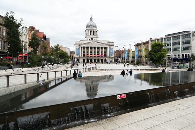 Nottingham city centre