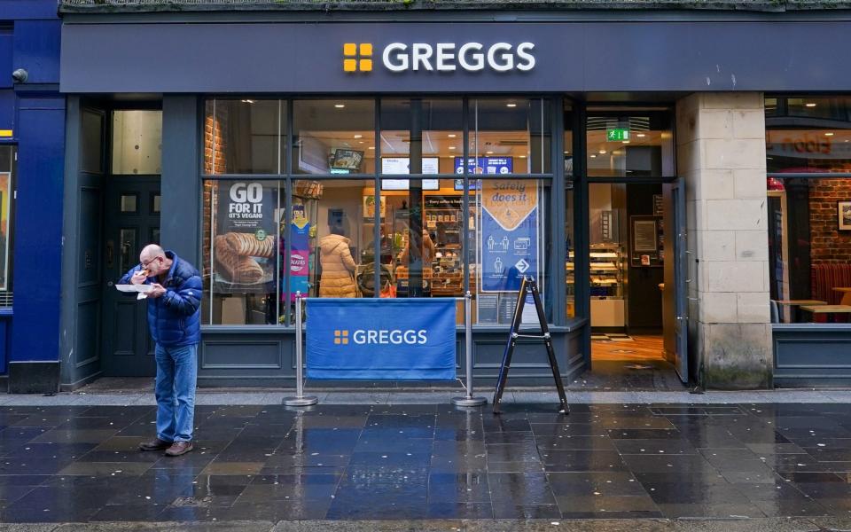 Greggs sales inflation cost-of-living - Ian Forsyth/Bloomberg