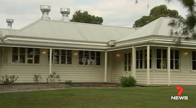 The restaurant is located in a 150-year-old cottage. Photo: 7 News