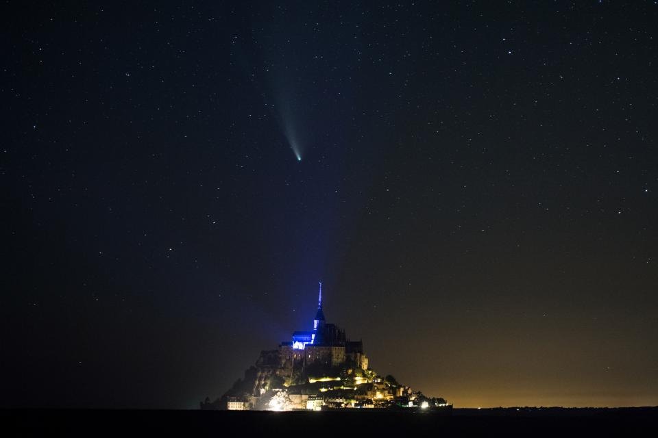 Une nuit au Mont-Saint-Michel