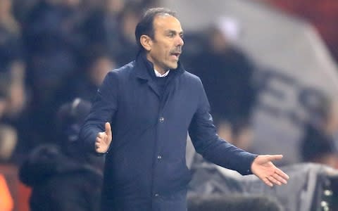 Sheffield Wednesday manager Jos Luhukay during the Sky Bet Championship match at Bramall Lane - Credit: Danny Lawson/PA