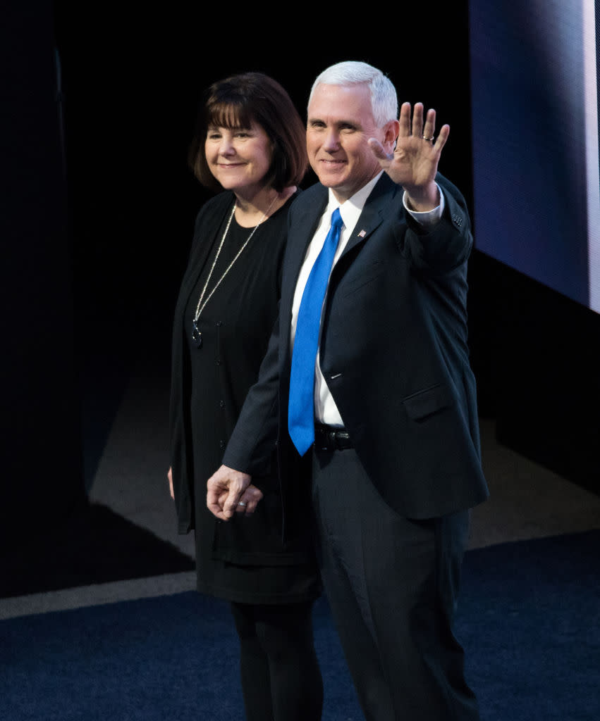 Karen Pence Mike Pence