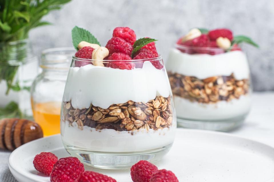 Greek yogurt parfaits are an amazingly healthy way to kick off breakfast. elenavah – stock.adobe.com