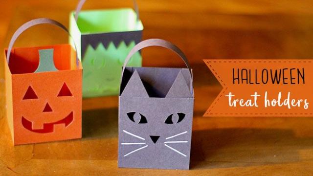 Halloween Trick or Treat Bags – Craft Box Girls