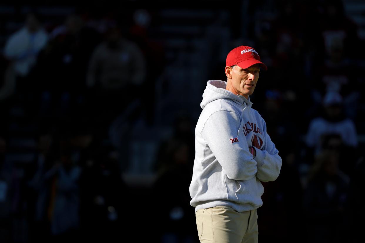 OU football coach Brent Venables is coming off a 10-3 season in 2023.