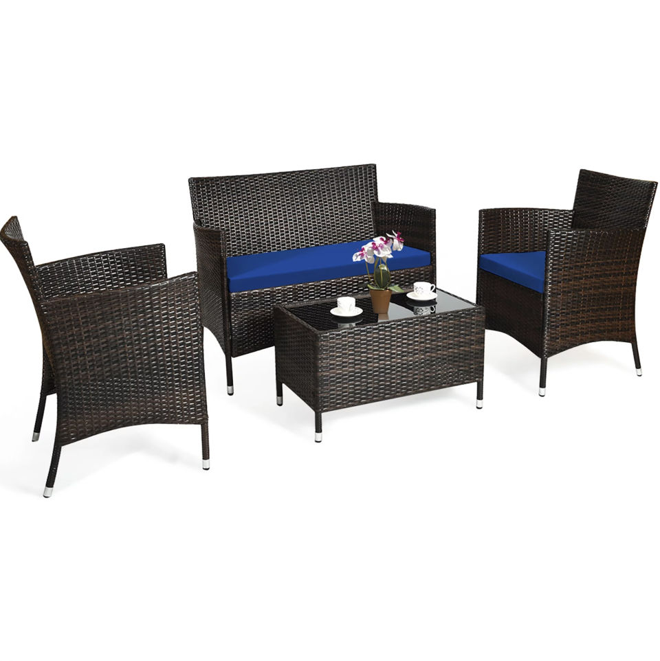 <p><a href="https://go.redirectingat.com?id=74968X1596630&url=https%3A%2F%2Fwww.walmart.com%2Fip%2FCostway-4PCS-Rattan-Patio-Furniture-Set-Cushioned-Sofa-Chair-Coffee-Table-Navy%2F1148027161&sref=https%3A%2F%2Fwww.goodhousekeeping.com%2Flife%2Fmoney%2Fa60669494%2Fwayfair-way-day-sale-competitor-home-furniture-deals-2024%2F" rel="nofollow noopener" target="_blank" data-ylk="slk:Shop Now;elm:context_link;itc:0;sec:content-canvas" class="link ">Shop Now</a></p><p>Four-Piece Rattan Patio Furniture Set</p><p>walmart.com</p><p>$189.99</p>