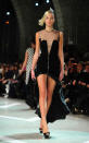 <b>Julien Fournie SS13 </b><br><br>Dresses with sheer panelling and asymmetrical detail were key trends at the Julien Fournie couture show.<br><br>© Rex