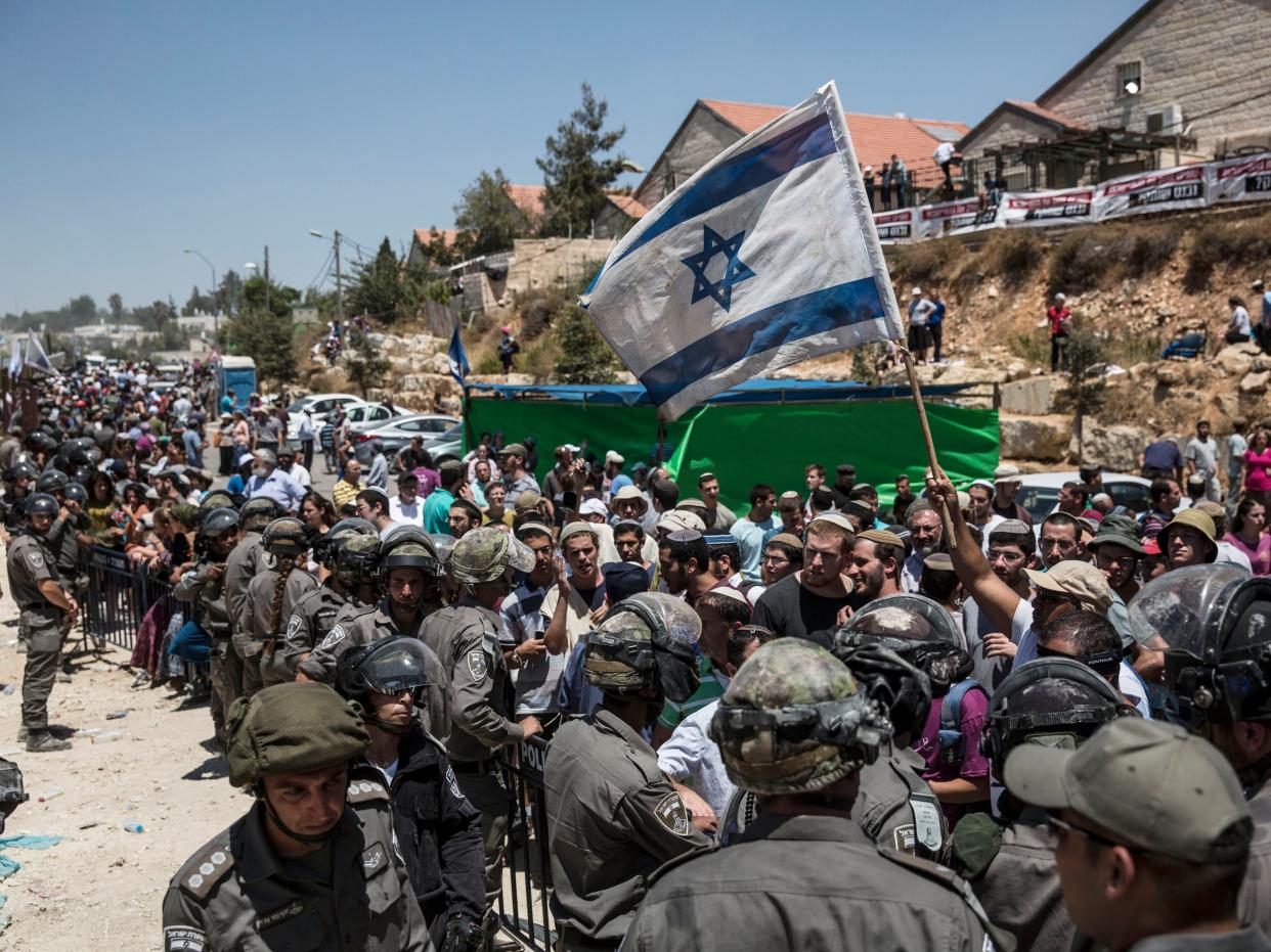 Israel settler demolition