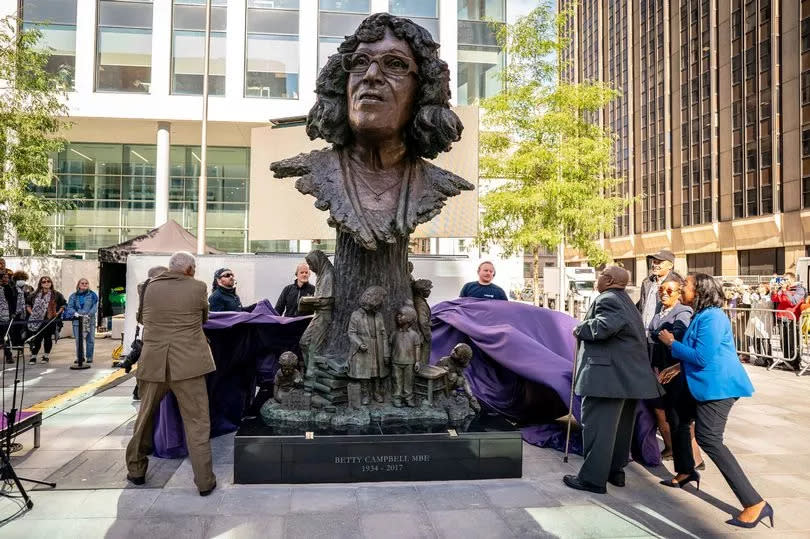 Betty Campbell statue is unveiled