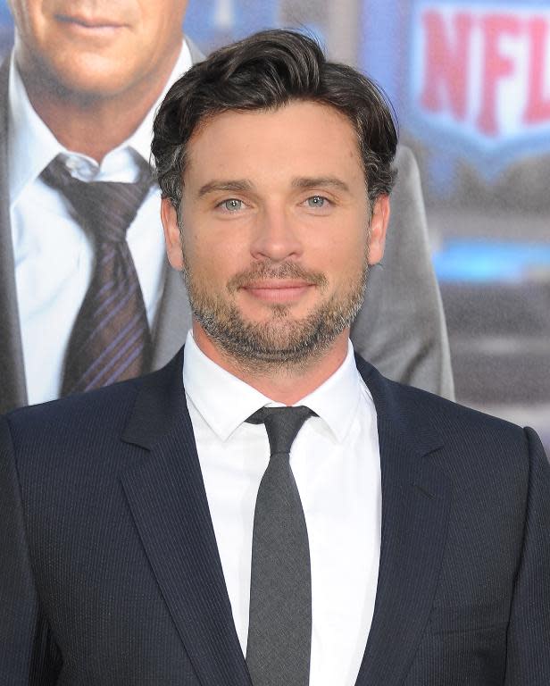 Actor Tom Welling attends the premiere of Summit Entertainment's 'Draft Day', at the Regency Bruin Theatre in Los Angeles, California, on April 7, 2014