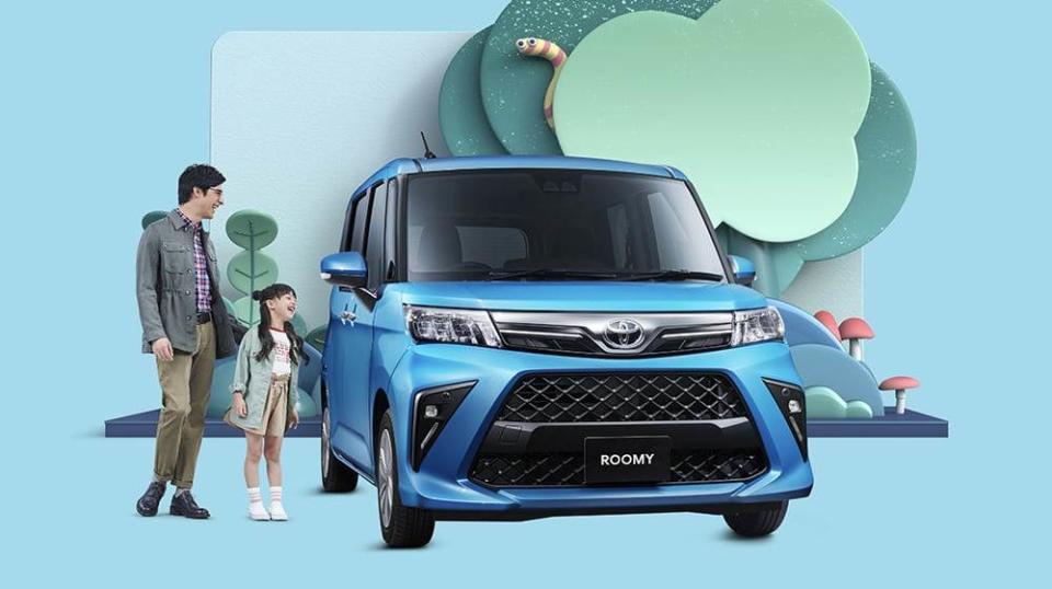 Toyota Roomy示意圖。圖片來源：toyota