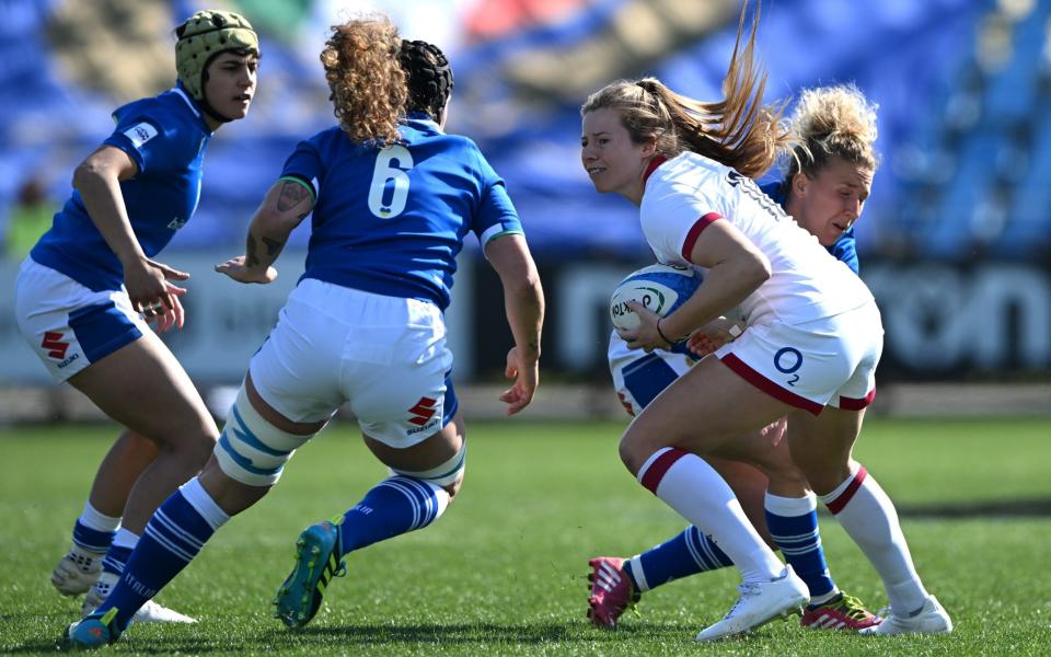 Italy have improved year on year in the Six Nations but are in a tough group - GETTY IMAGES