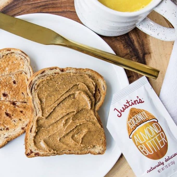 <a href="https://www.tasteofhome.com/article/justins-coconut-almond-butter/" rel="nofollow noopener" target="_blank" data-ylk="slk:Justin’s Coconut Almond Butter Is the Healthy Snack We Need Right Now;elm:context_link;itc:0;sec:content-canvas" class="link rapid-noclick-resp">Justin’s Coconut Almond Butter Is the Healthy Snack We Need Right Now</a>