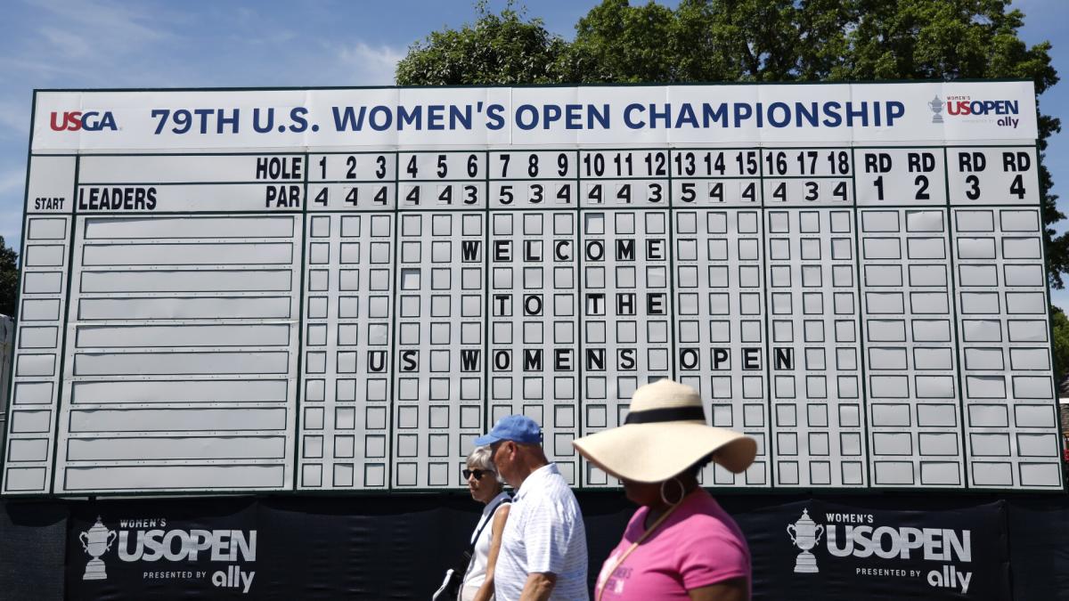 U.S. Women’s Open 2024 tee times: Final round at Lancaster Country Club