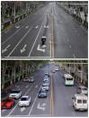 The Wider Image: Before and After: life is slowly reemerging in Wuhan