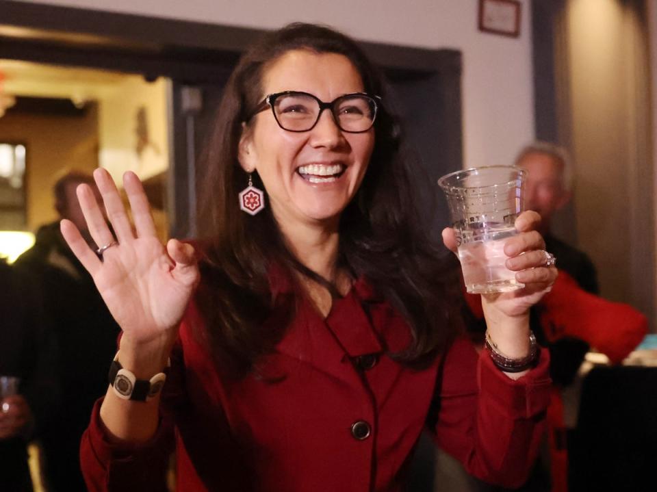 Democratic Congresswoman Mary Peltola, who has now been elected to a full term representing Alaska (Getty Images)