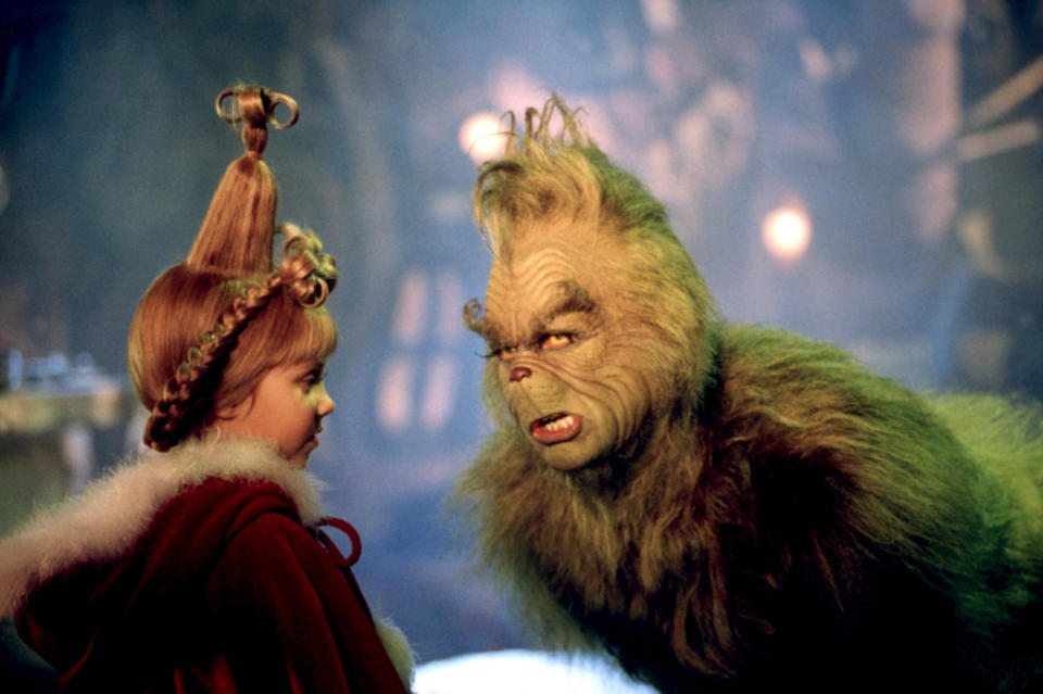 <div><p>"The live-action <i>Grinch</i> with Jim Carrey is disturbing. Between the Whos' creepy faces and the Grinch's backstory, it just makes me uncomfortable."</p><p>—<a href="https://www.buzzfeed.com/s_uffel" rel="nofollow noopener" target="_blank" data-ylk="slk:S_uffel;elm:context_link;itc:0;sec:content-canvas" class="link ">S_uffel</a></p></div><span> Universal / Courtesy Everett Collection</span>