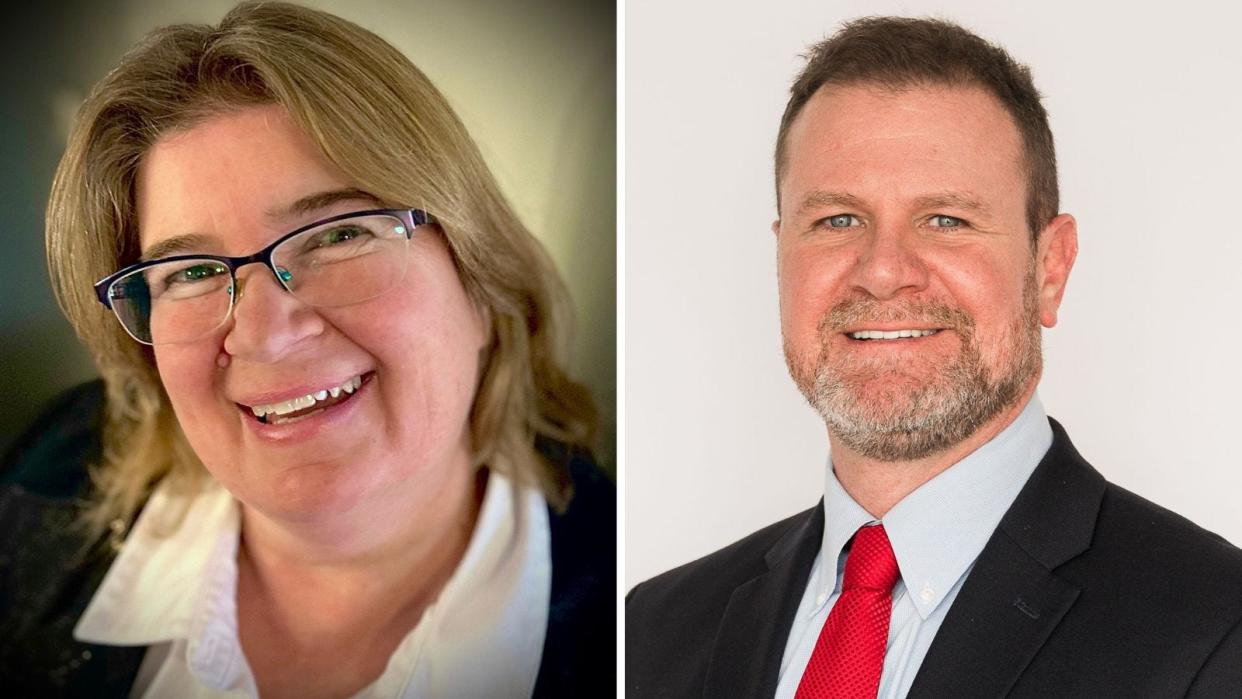 GOP candidates Julia Jaddock and Matt Nunn are running against each other for the District 17 open state Senate seat.