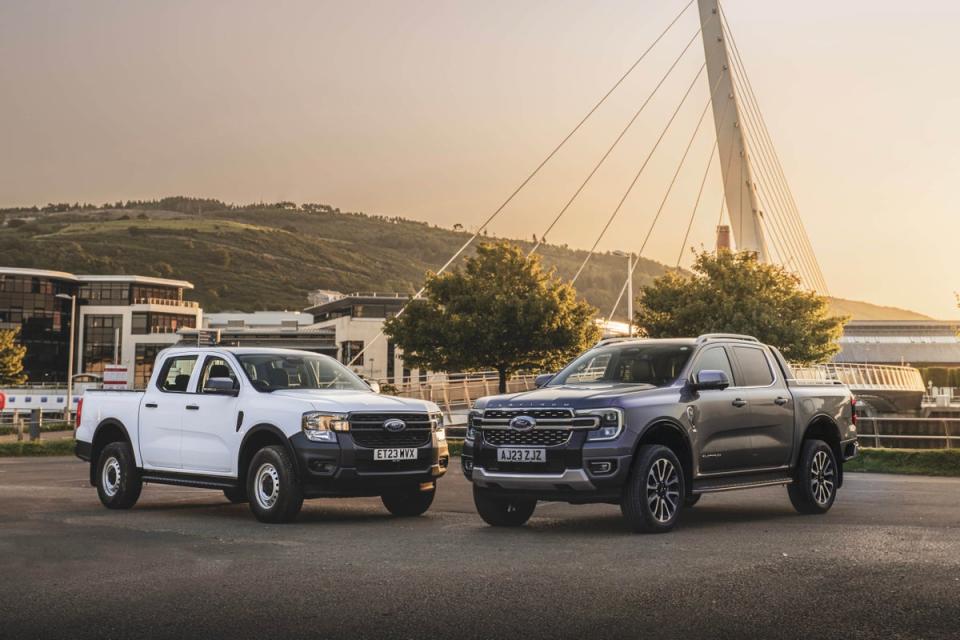 Any double-cab pick-up that had a payload of more than a tonne was considered a van and therefore attracted far cheaper company car tax (Ford)