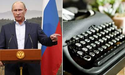 Kremlin Typewriters: Russian Plan To Stop Leaks