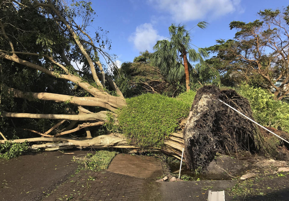 (FOTOS) El paso destructor de Irma por Florida, EEUU