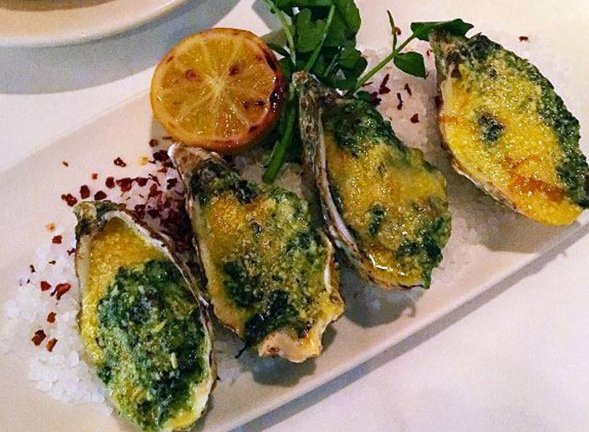 Morton's Steakhouse Oysters Rockefeller